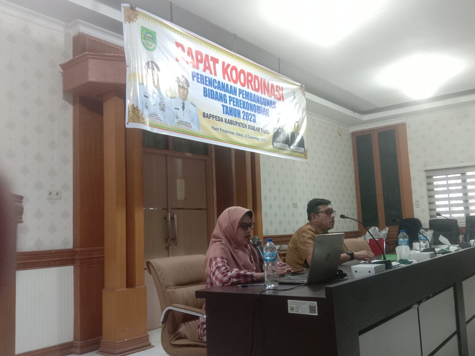 Dr. Heffi Christya Rahayu, M.Si Berbagi Pemikiran pada Rapat Koordinasi Pembangunan Ekonomi